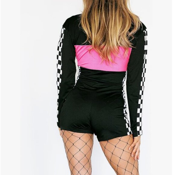 NWT Women's Speed Racer Car Driver Costume Size L - Picture 3 of 6